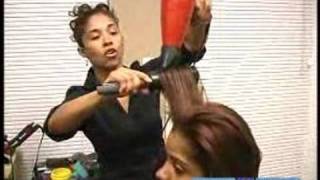 How to Use Hair Styling Tools  Hair Stylings with a Brush amp Hair Dryer [upl. by Erbes637]