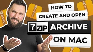 How to create and open 7zip archive on a Mac [upl. by Mosora]