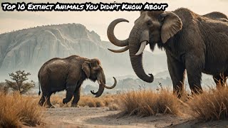 Top 10 Extinct Animals You Didnt Know About [upl. by Strait]