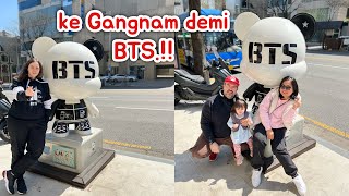 Rela jauh2 ke Gangnam demi jumpa BTS [upl. by Inigo]