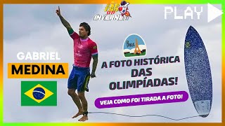 A FOTO HISTÓRICA DE GABRIEL MEDINA NAS OLIMPÍADAS DE PARIS 2024 [upl. by Gustavo]