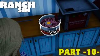 Ranch Simulator Part 10 Buy electronic meat making machine [upl. by Aneehsal]