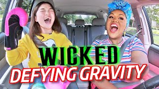 KAYCEE WONDERLAND Sings Wicked DEFYING GRAVITY wVocal Coach [upl. by Catton]