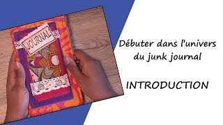 junk journal pour débutant en français [upl. by Atla]