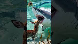 A Deadly Encounter Shark Attack short youtubeshorts trendingshorts [upl. by Aitnas104]