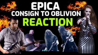 EPICA  Consign To Oblivion  Live at the Zenith OFFICIAL VIDEO REACTION [upl. by Bohannon]