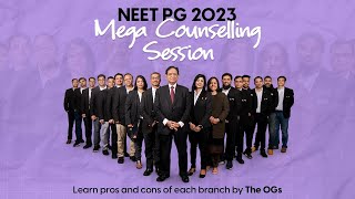 NEET PG’23 Mega Counselling Session  eGurukul  DBMCI [upl. by Ihsoyim]