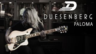 Duesenberg Paloma Guitar Review by JaZZella  Mooloolaba Music [upl. by Taite392]