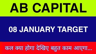 8 January Ab Capital Share  Ab capital Share latest news  Ab capital Share price today news [upl. by Adela536]