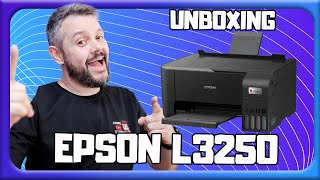 Unboxing  Epson Ecotank L3250 [upl. by Akiehs409]