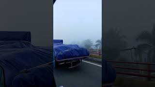 Se desata fuerte neblina en la Autopista Duarte maimon Bonao [upl. by Sirromad]