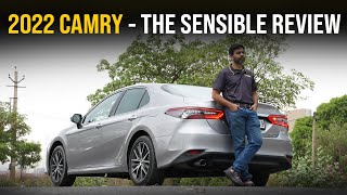 Toyota Camry Hybrid Road Test  The Sensible Review  June 2022 [upl. by Ainad34]