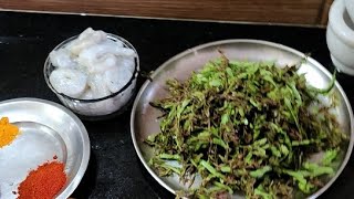 Chintha chiguru royyaly Andhra Style prawns cooking Bhimavaram foodie food vlogs [upl. by Cristionna]