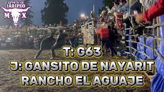 GANSITO DE NAYARIT VS EL G63 DE RANCHO EL AGUAJE [upl. by Enyawal]