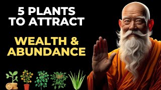 Attract Wealth amp Abundance 5 Plants for Your Home  Buddhist Teachings [upl. by Ripley79]