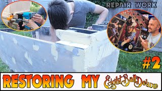 Its worse than we thought Replace repair restore  Eight Ball Deluxe Pinball Machine episode 2 [upl. by Zehe]