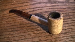 Missouri Meerschaum Company Corn Cob  Pipe Review [upl. by Bbor]