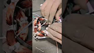 Washing machine motor new winding election electrical electrician youtube youtubeshorts shots [upl. by Ayanal]