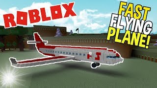 FAST FLYING PLANE  Build A Boat For Treasure ROBLOX [upl. by Shaffer]