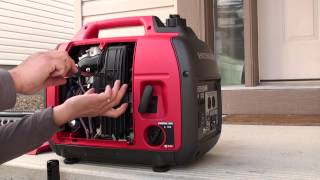 How to winterize or prepare a portable generator for long term storage Honda EU2000i [upl. by Adnertal]