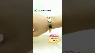 Roman Dial Handcuff Bracelet  Bracelets  Artificial jewllery pakistan [upl. by Innis]