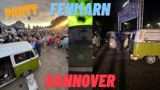 PARTY  Bulli Festival Fehmarn amp VW Bus Festival Hannover  HARDMOOD [upl. by Furtek]