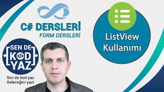 C Listview Liste Kullanımı Visual Studio 2019 ile C Form Dersleri [upl. by Blader]