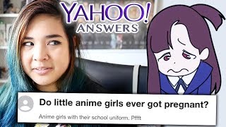 Answering Weird Anime Questions on Yahoo Answers [upl. by Daisey]