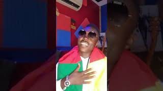 Vanister chante aprés le match de classement de la Can 2022 entre le Cameroun et le Burkina [upl. by Enialedam]