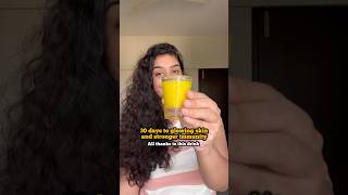 Glowing skin in 30 days glowingskin healthyhair ytshorts vitaminc [upl. by Fenny]