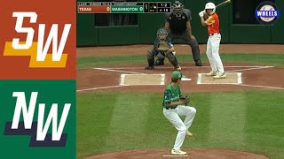 Texas vs Washington CRAZY GAME  Winner To USA Championship  2023 LLWS Highlights [upl. by Tugman140]