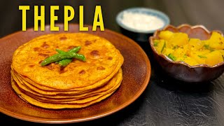 Thepla Ki Recipe बड़े ही आसान तरीके से बनाये थेपला Thepla Recipe  Gujarati Thepla Recipe [upl. by Herzel]