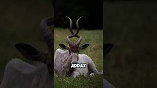 Facts about addax that usually people don’t know 😮viralshorts facts animals addax [upl. by Nomled473]