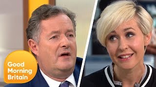 Piers Gets in a Furious Debate on Whether or Not Men Can Be Mothers  Good Morning Britain [upl. by Eigroeg]