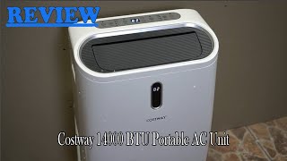 Costway 14000 BTU 4in1 Portable Air Conditioner Review  Watch before ordering [upl. by Adrea]