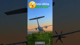 tfss best emergency landing 😉 version 2 aviation emergencylanding turbopropflightsimulator [upl. by Aleakim]