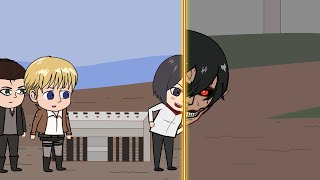 Chibi Titan Transformation Part 10  Attack On titan Animatian  Fan Made [upl. by Ciredec]