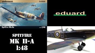 Eduard Spitfire Mk IIa 148 Profipack Full build [upl. by Honniball]