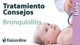 Bronquiolitis Tratamiento y consejos para ayudar a tu bebé [upl. by Hansel]