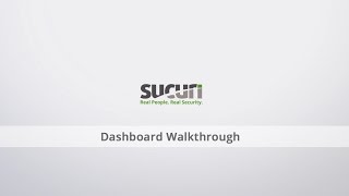 Sucuri Security amp Firewall Dashboard Walkthrough [upl. by Ahsino]