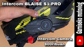 REVIEW INTERCOM TERBARU BLAISE S1 PRO SUPPORT CAMERA RESOLUSI 1089 [upl. by Chlores]