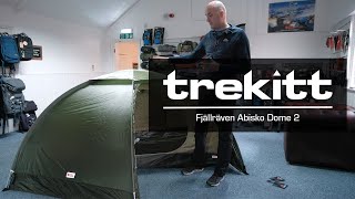 Inside Look Fjällräven Abisko Dome 2 Tent [upl. by Cyma]