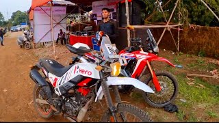 Honda CRF 300L Rally Vs Xpulse pro  Size difference [upl. by Llemart]