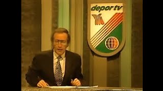 DEPORTV 1993 con José Ramón Fernández PARTE 1 [upl. by Nylirahs]