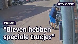 Ebikes populairder bij fietsendieven wijkagent Marcel waarschuwt  RTV Oost [upl. by Nallid]