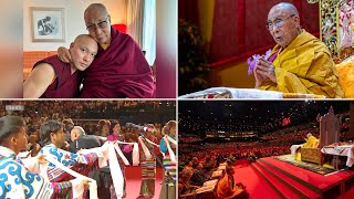 Dalai Lama calls for need of warm heartedness to Thousands of devotees in Zurich Switzerland [upl. by Josephine]