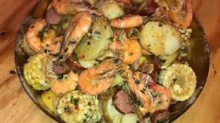 Shrimp Boil Cajun Sea Food  Spice Cabinet [upl. by Pamelina]