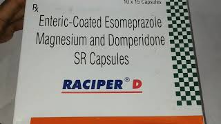 Raciper D Capsules in hindi  Side Effects Composition and Benefit [upl. by Amihsat855]