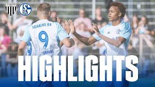 Remis bei TeroddeHeimspiel  Testspiel HIGHLIGHTS  1 FC Bocholt  FC Schalke 04 22 [upl. by Sajovich]