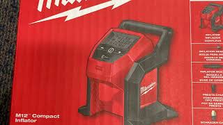 Milwaukee M12 Inflator [upl. by Etnelav106]